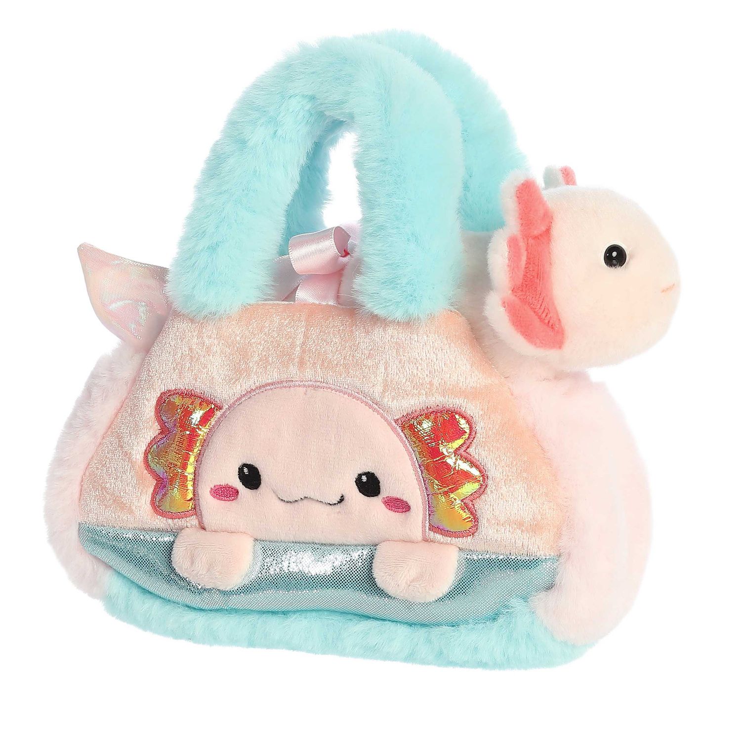 Aurora Fancy Pals - 7.5&quot; Peek-A-Boo Axolotl