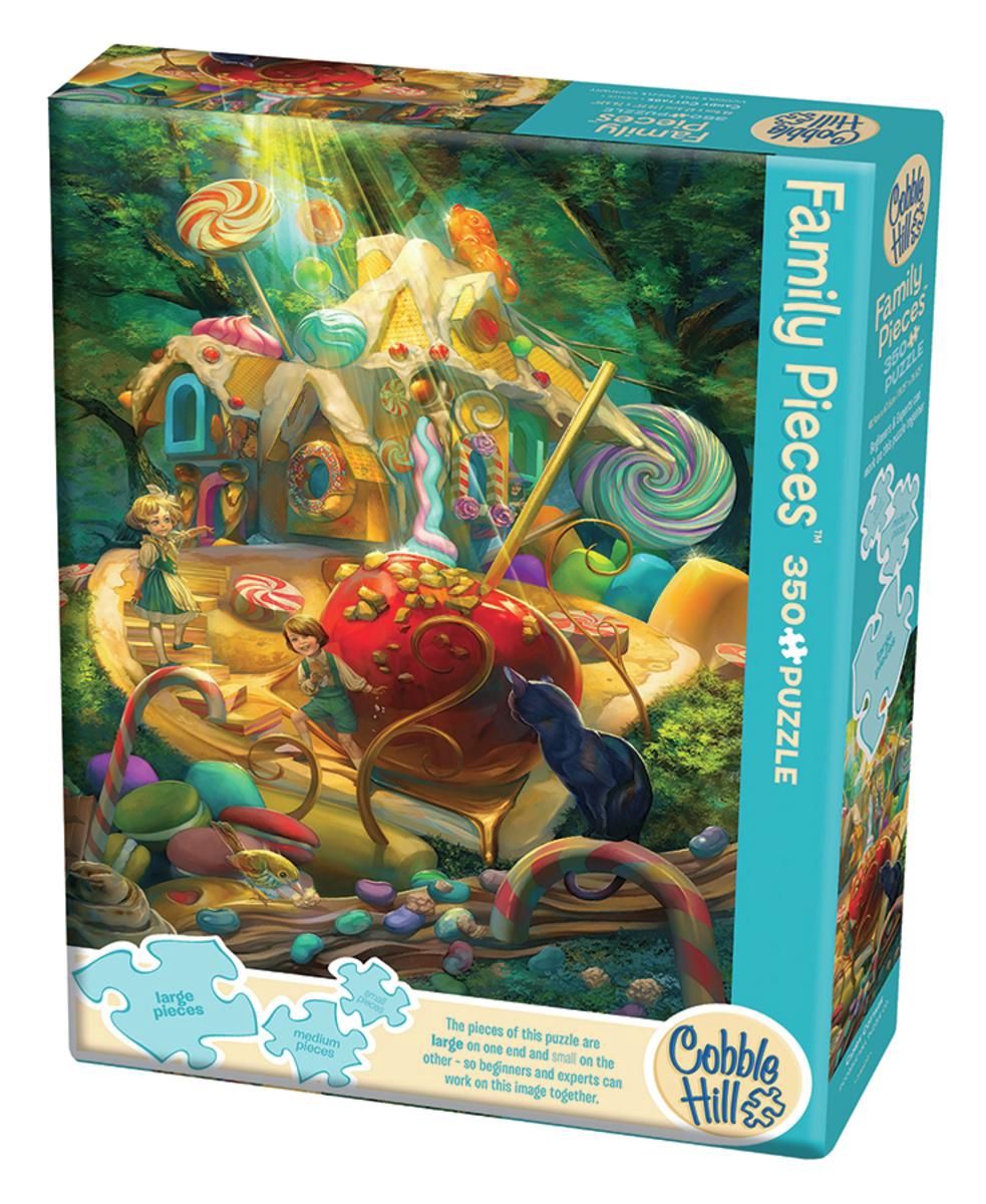 Cobble Hill 350 Piece Family Puzzle - Candy Cottage