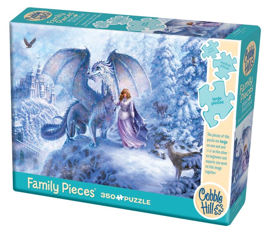 Cobble Hill 350 Piece Family Puzzle - Ice Dragon
