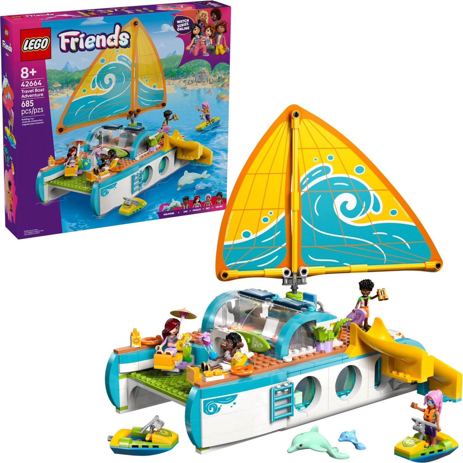 Lego Friends 42664 - Travel Boat Adventure