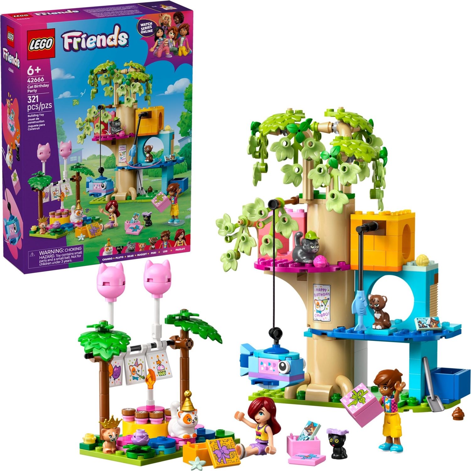 Lego Friends 42666 - Cat Birthday Party