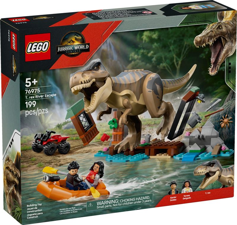 Lego Jurassic World 76975 - T. rex River Escape