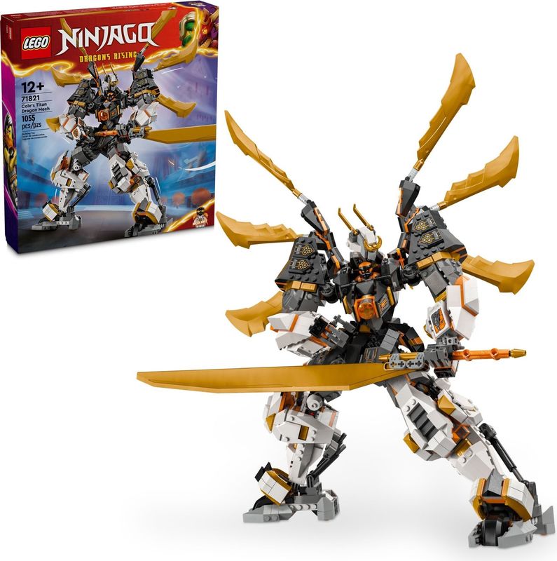 Lego Ninjago 71821 - Cole&#39;s Titan Dragon Mech