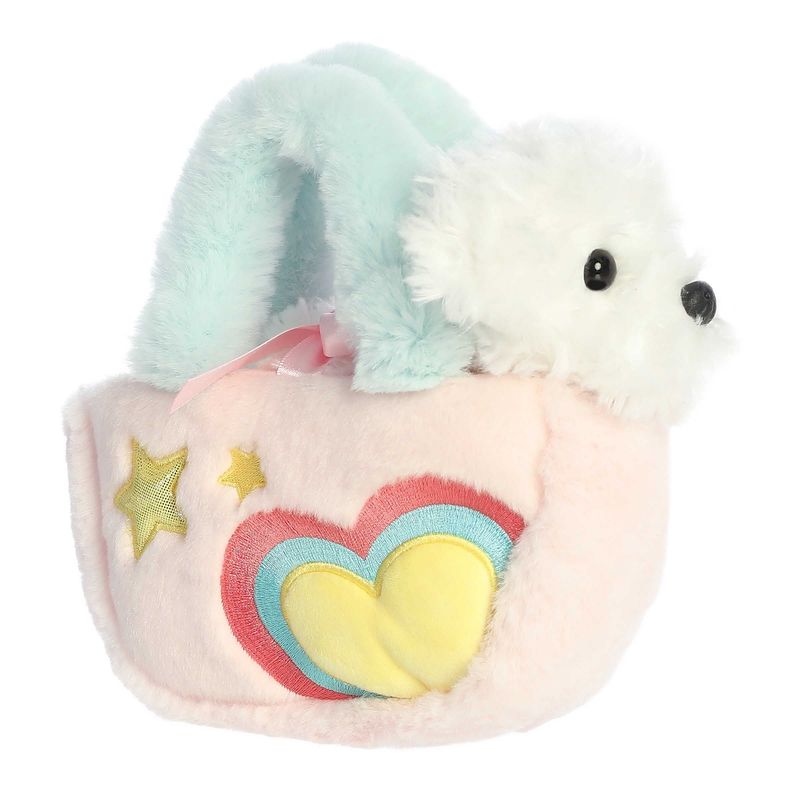 Aurora Fancy Pals - 7.5" Pastel Heart Dog