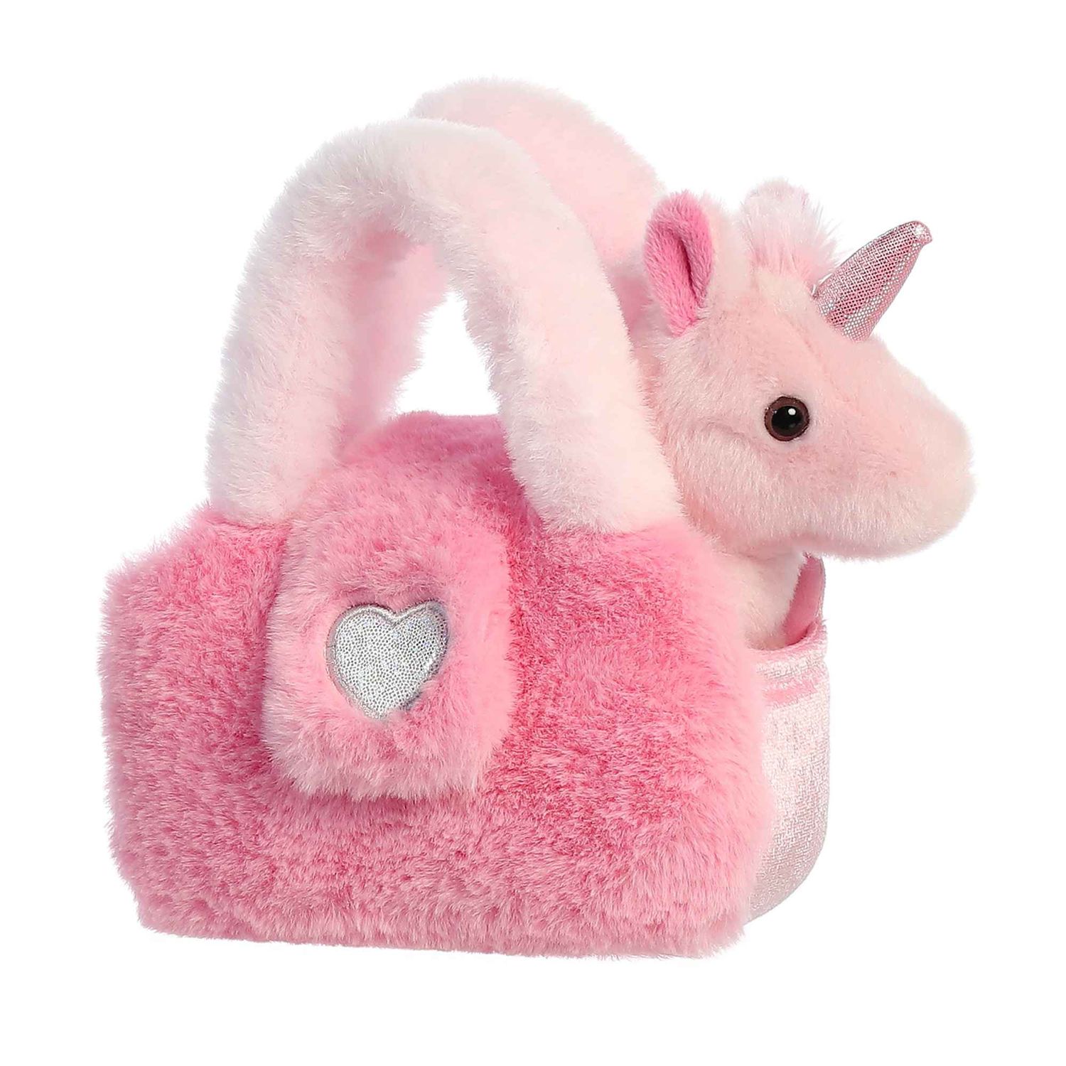Aurora Fancy Pals - 6" Plushy Pink Unicorn