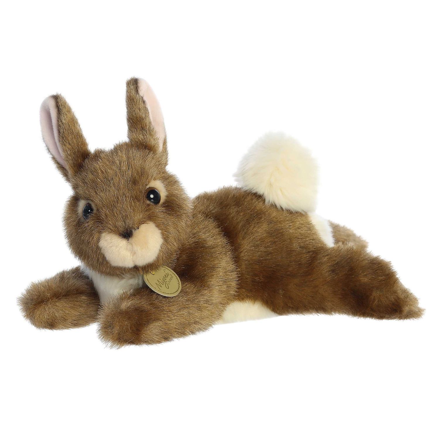 Aurora Miyoni - 12&quot; Eastern Cottontail Resting Bunny