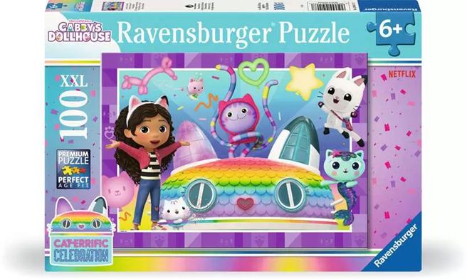 Ravensburger 100 Piece Puzzle - Gabby&#39;s Dollhouse