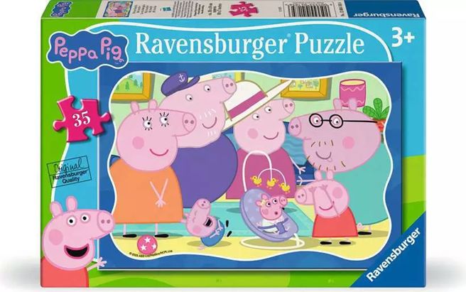 Ravensburger 35 Piece Puzzle - Peppa Pig: My Family!