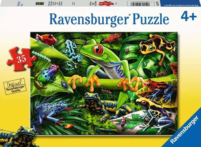 Ravensburger 35 Piece Puzzle - Amazing Amphibians