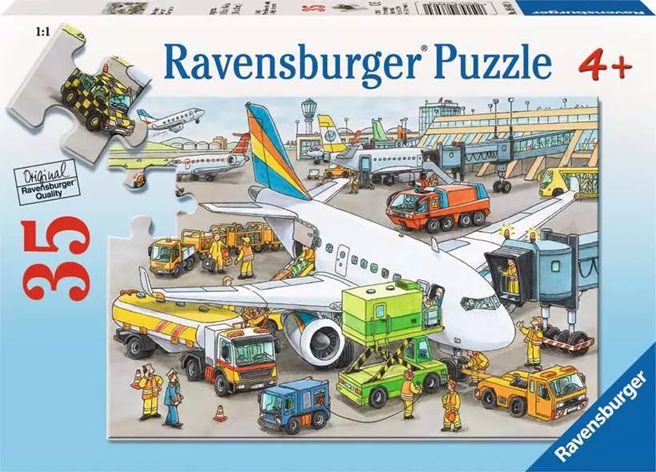 Ravensburger 35 Piece Puzzle - Busy Airport