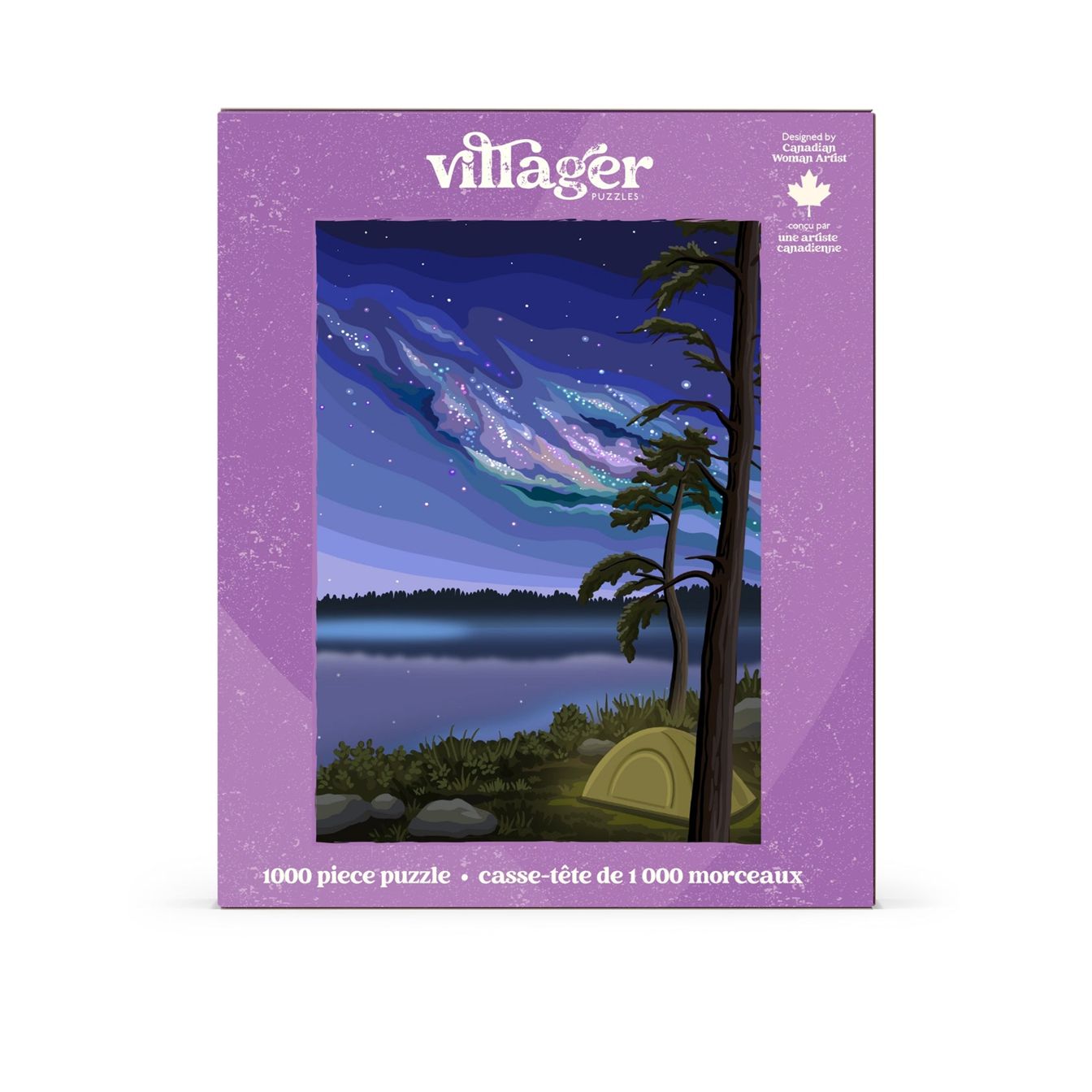 Villager Puzzles 1000 Piece Puzzle - Northern Camping