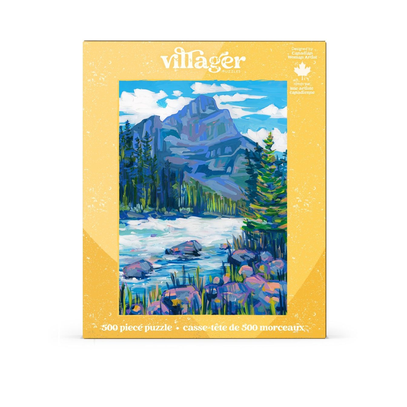 Villager Puzzles 500 Piece Puzzle - Kicking Horse Mountain