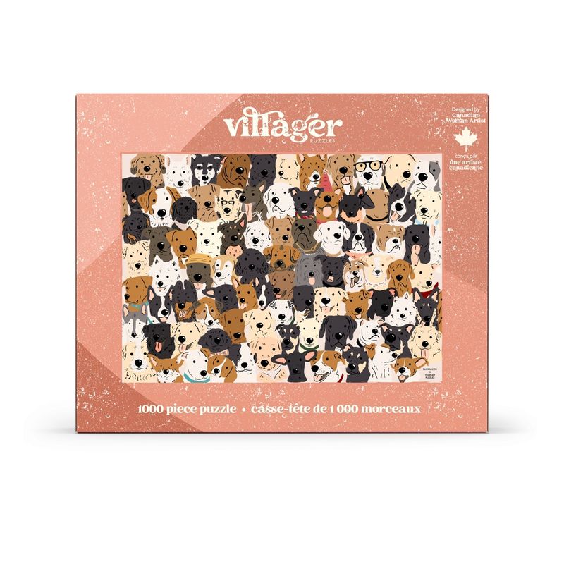 Villager Puzzles 1000 Piece Puzzle - Rescue Dogs