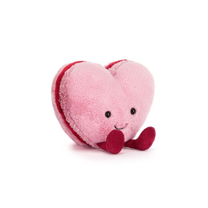 Jellycat - Amuseables Colette Pink Heart Macaron