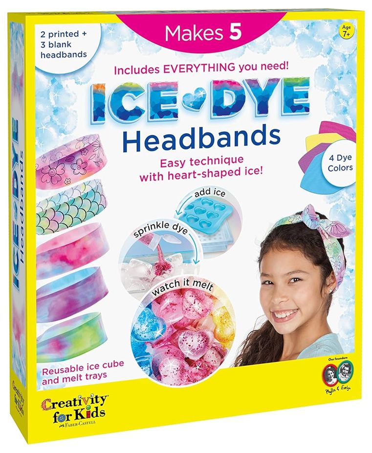 Creativity for Kids - Ice Dye Headbands