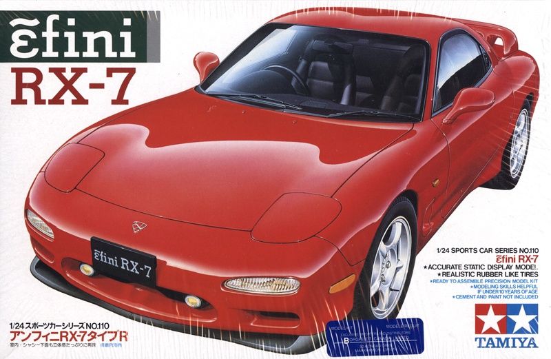 1/24 Scale Model - Mazda Efini RX7