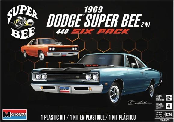 1/24 Scale Model - 1969 Dodge Super Bee