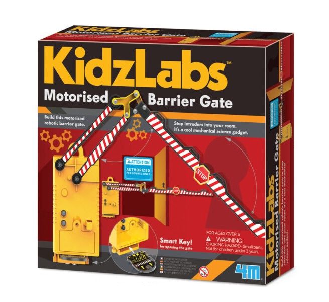 4M KidzLabs - Motorised Barrier Gate