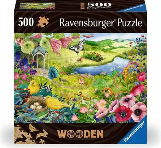 Ravensburger 500 Piece Wooden Puzzle - Nature Garden