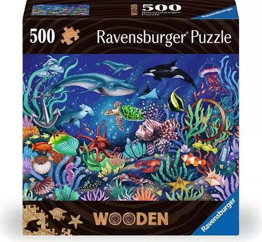Ravensburger 500 Piece Wooden Puzzle - Under the Sea