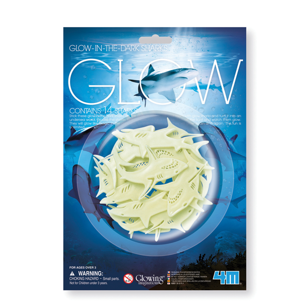 4M - Glow in the Dark Sharks