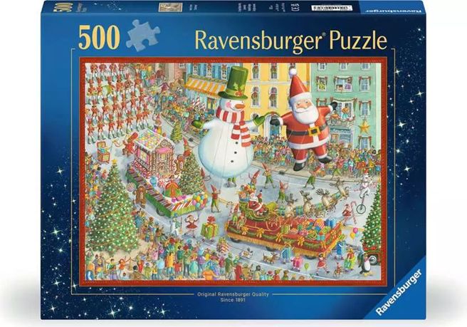 Ravensburger 500 Piece Puzzle -  Here Comes Christmas!