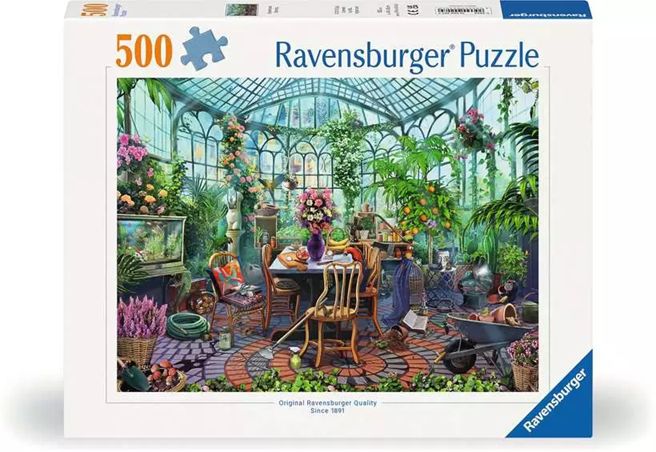 Ravensburger 500 Piece Puzzle - Greenhouse Morning