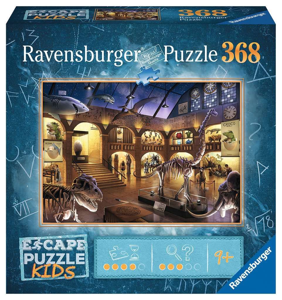 Ravensburger 368 Piece Kids Escape Puzzle - Museum Mysteries