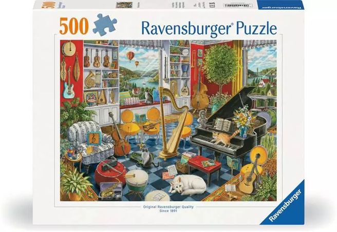 Ravensburger 500 Piece Puzzle - The Music Room