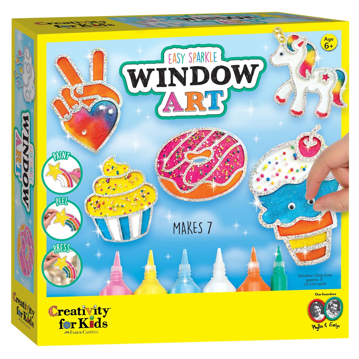 Creativity for Kids - Easy Sparkle Window Art Set