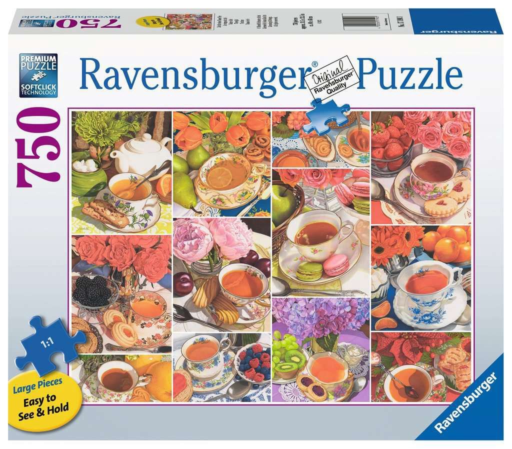 Ravensburger 750 Large Piece Puzzle - Teatime