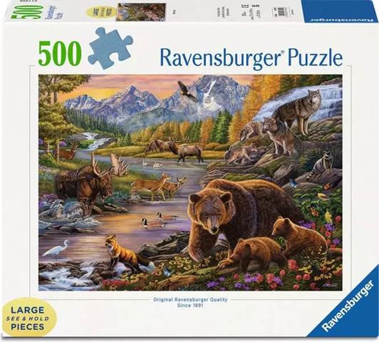 Ravensburger 500 Large Piece Puzzle - Wilderness