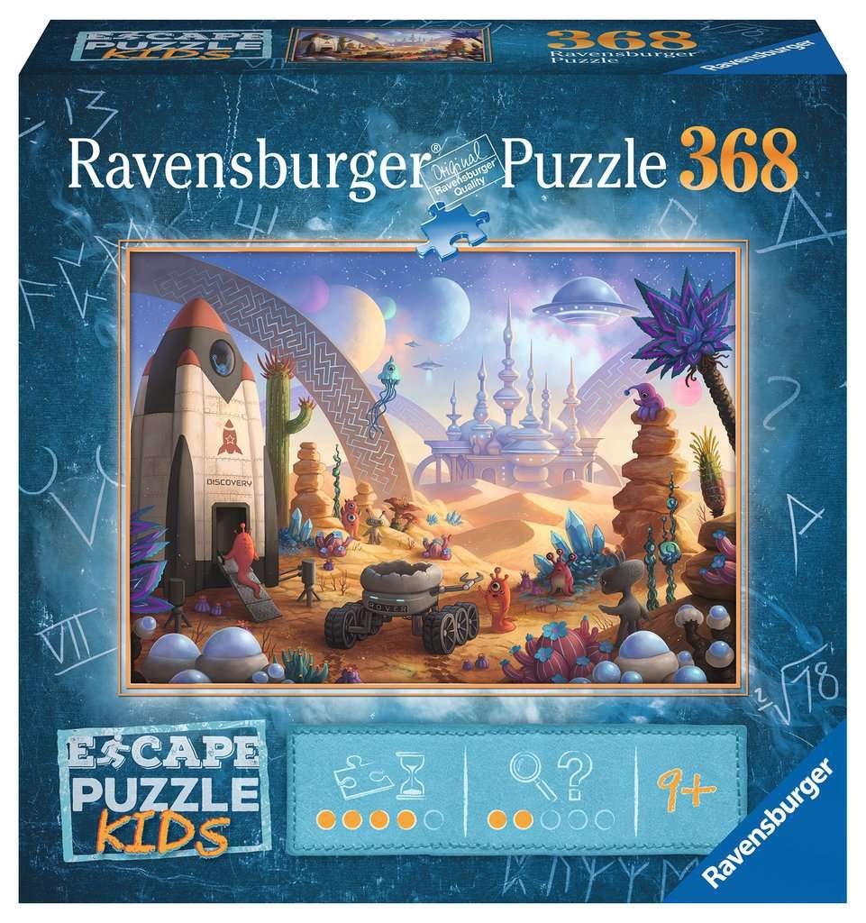 Ravensburger 368 Piece Escape Puzzle Kids - Space Storm Strike