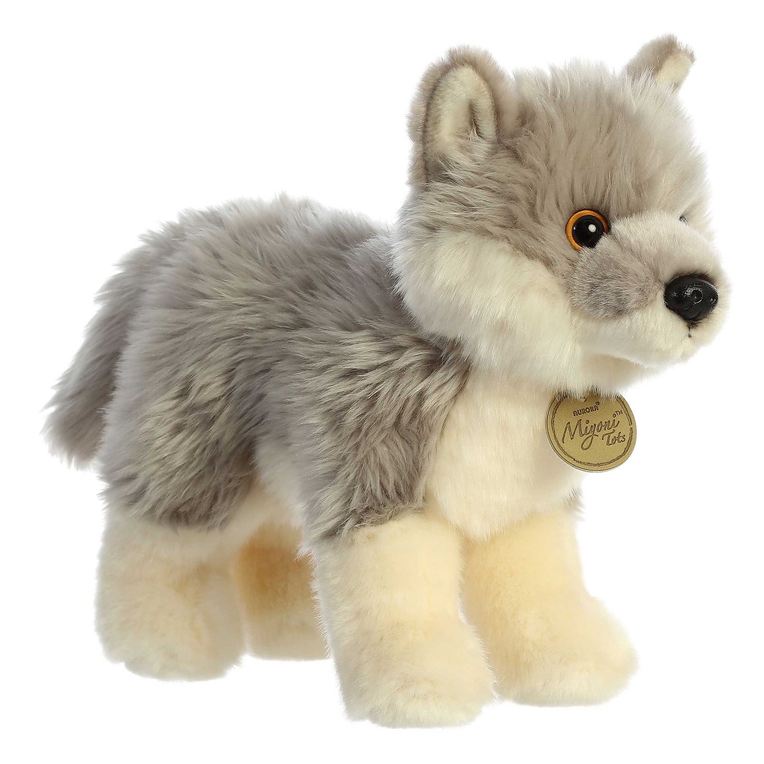 Aurora Miyoni Tots - 10" Wolf Pup