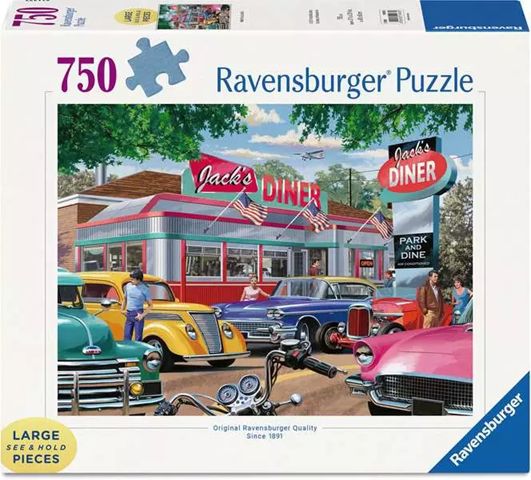 Ravensburger 750 Large Piece Puzzle - Meet You At Jack’s