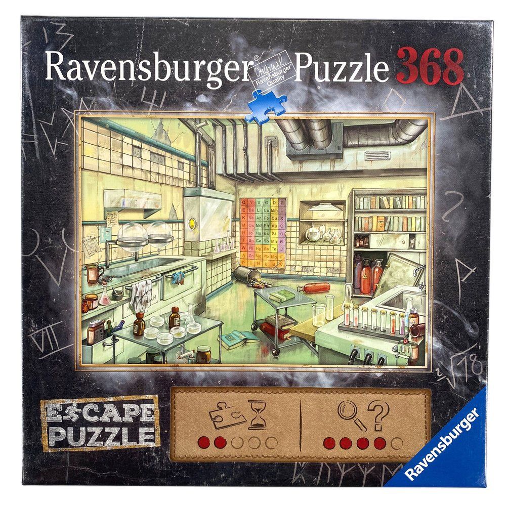 Ravensburger 368 Piece Escape Puzzle - The Laboratory