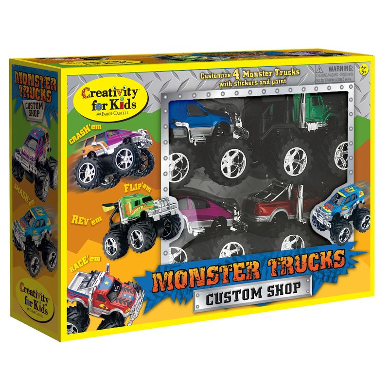 Creativity for Kids - Monster Trucks Custom Shop