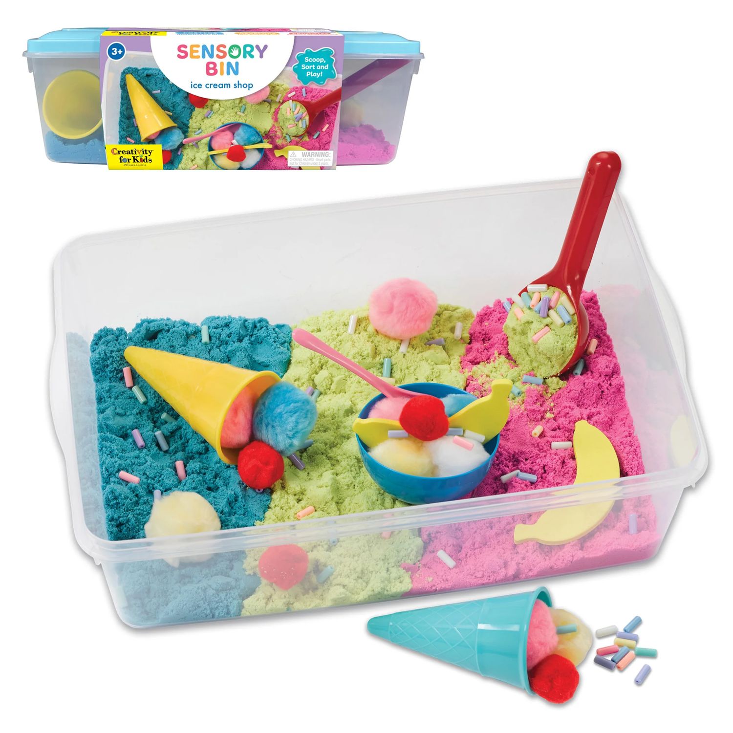 Creativity for Kids - Ice Cream Shop Sensory Bin