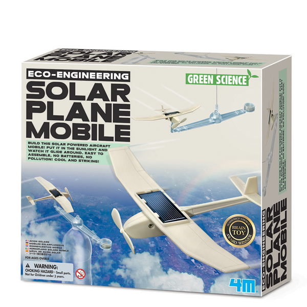 4M Green Science - Solar Powered Plane Mobile