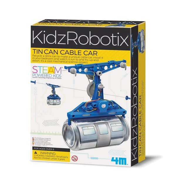 4M KidzRobotix - Tin Can Cable Car