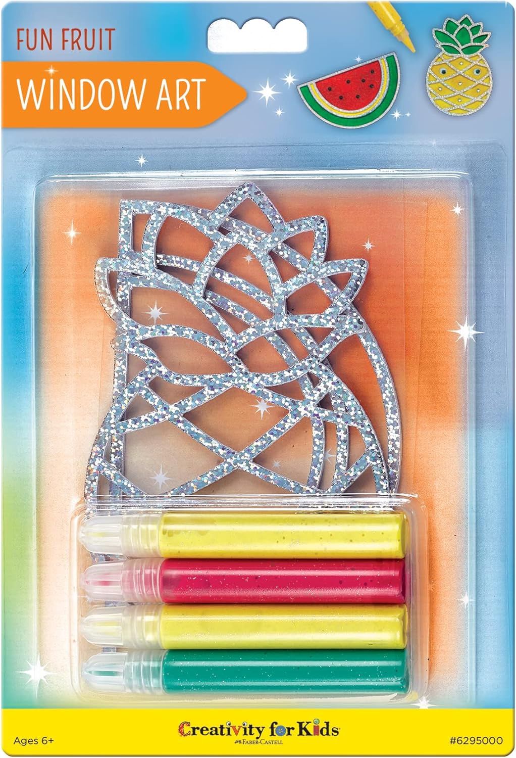 Creativity for Kids - Fun Fruit Window Art