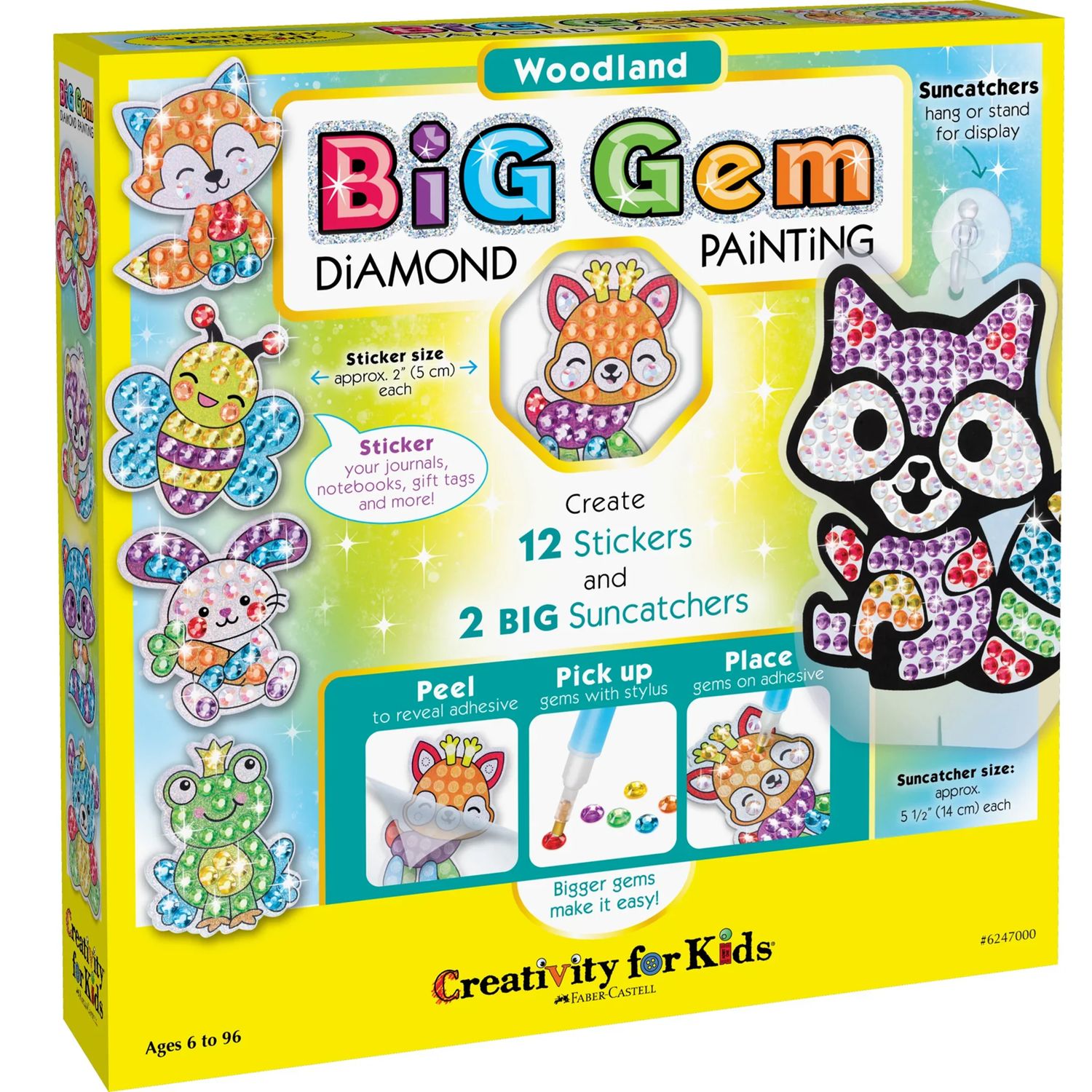 Creativity for Kids - Big Gem Diamond Painting Woodland