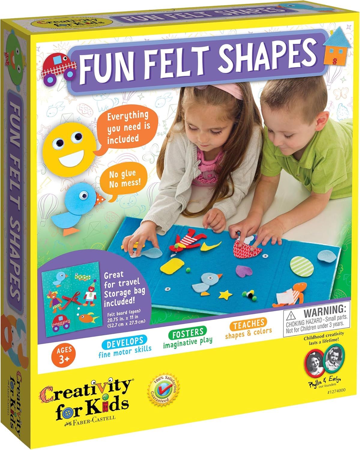 Creativity for Kids - Fun Felt Shapes