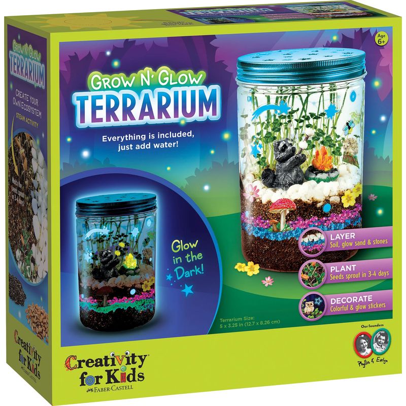 Creativity for Kids - Grow n’ Glow Terrarium