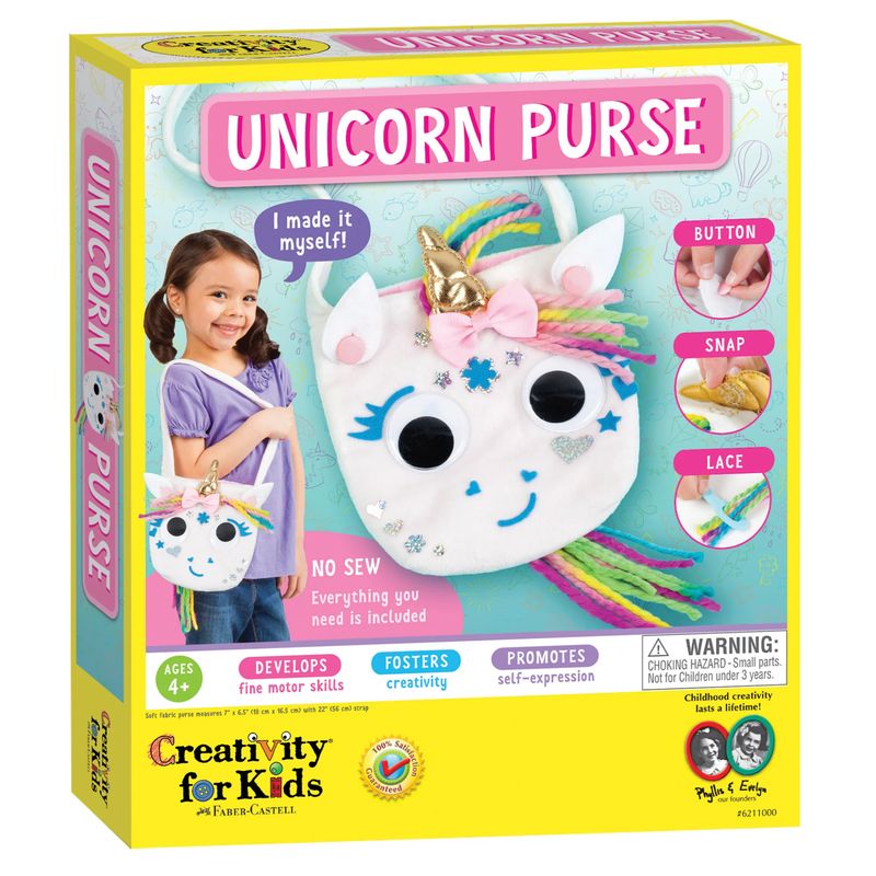 Creativity for Kids - Unicorn Purse