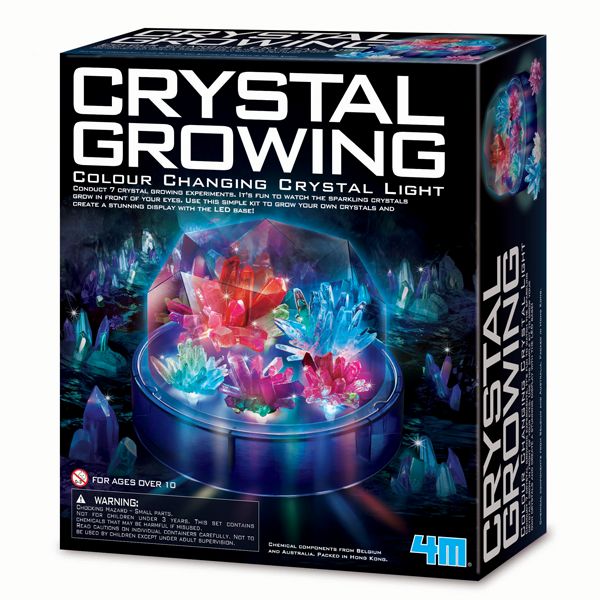 4M - Crystal Growing Colour Changing Crystal Light