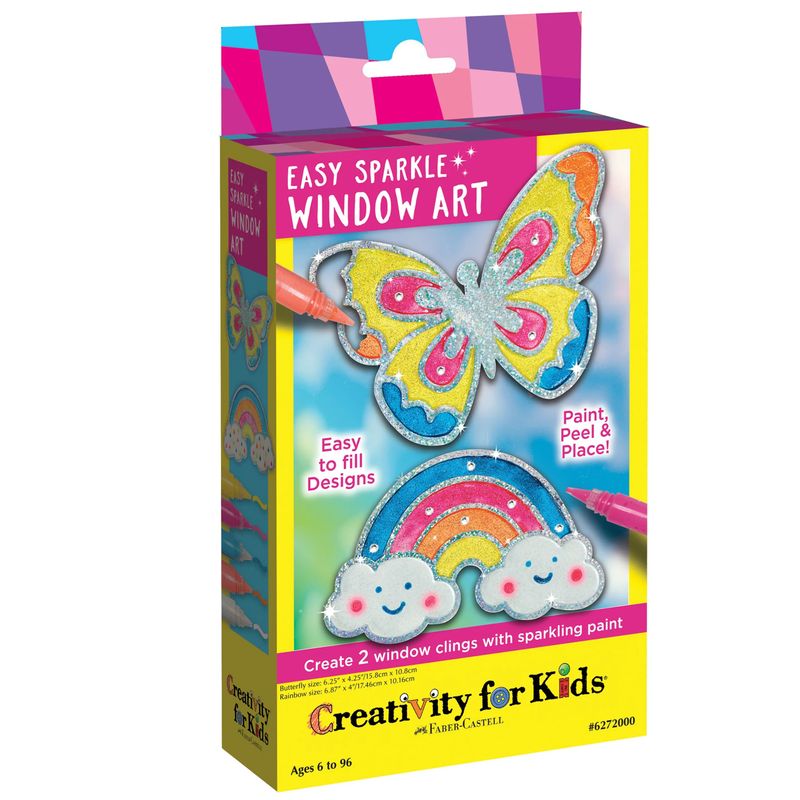 Creativity for Kids - Easy Sparkle Window Art Mini Kit
