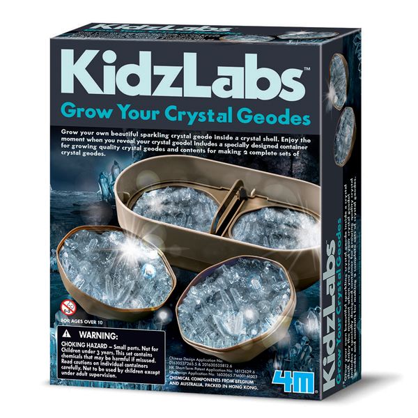 4M KidzLabs - Grow Your Crystal Geodes