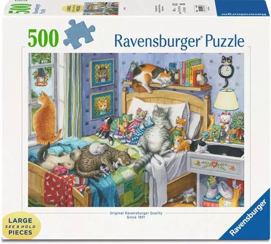 Ravensburger 500 Large Piece Puzzle - Cat Nap