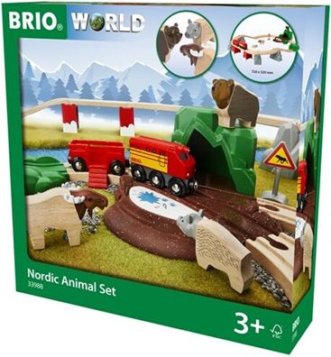 Brio 33988 - Nordic Animal Set